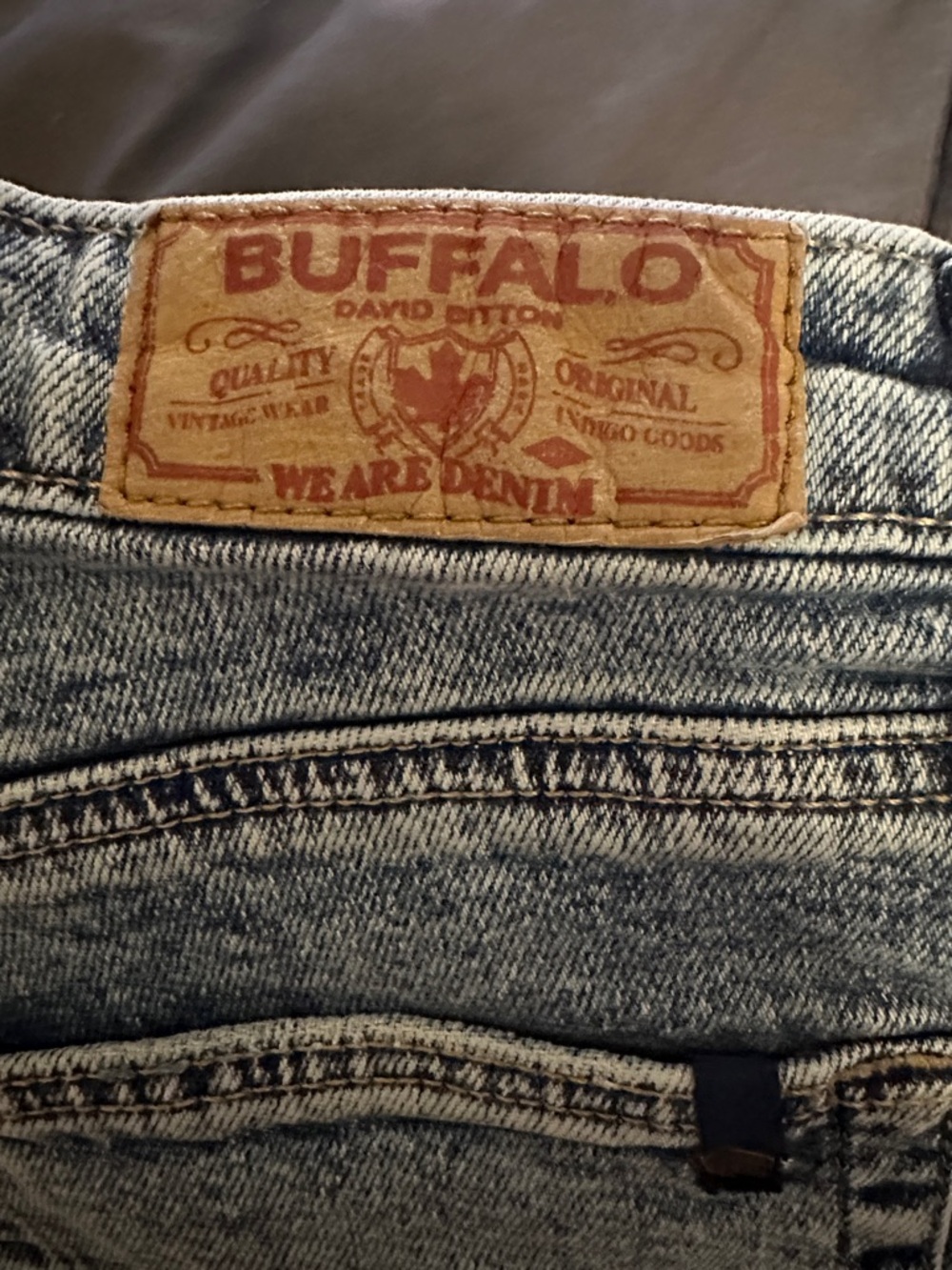 Buffalo David Bitton Women’s Washed Dark High Rise Jeans